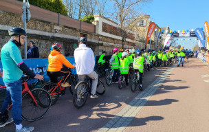 Départ Paris-Nice 2eme étape, Epône